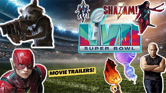 DC film trailer premiered during the 2023 Super Bowl