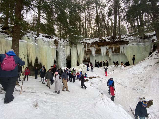 The Eben Ice Cave