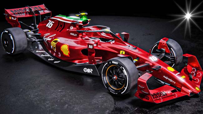 new F1 car fan art