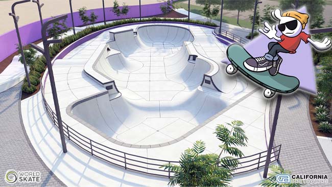 park skateboarding at the World Championships in Sharjah