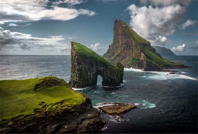Faroe Islands Beach Landscape