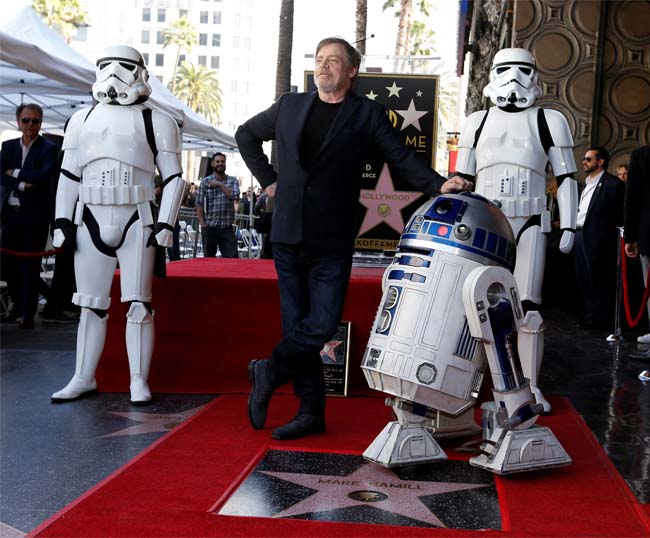 'Star Wars' Hollywood Walk of Fame star